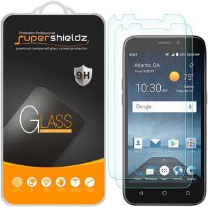 [2-Pack] Supershieldz for ZTE Maven 3 (AT&T) Tempered Glass Screen Protector, Anti-Scratch, Bubble Free, Lifetime Replacement