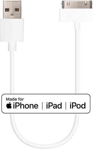 MFI 3FT USB Data Sync 30 pin Cable Cord for iPhone 4 4S The new iPad iPod  touch 2nd nano 5th 