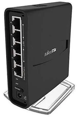MikroTik hAP ac2 Dual-Concurrent 2.4/5GHz Access Point 802.11ac, 5 Gigabit Ethernet Ports (RBD52G-5HacD2HnD-TC-US)
