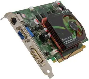 EVGA GeForce 9500 GT DirectX 10 01G-P3-N958-RX 1GB 128-Bit DDR2 PCI Express 2.0 x16 HDCP Ready Video Card