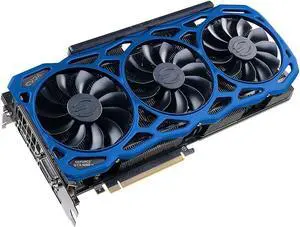 EVGA GeForce GTX 1080 Ti FTW3 ELITE GAMING BLUE, 11G-P4-6797-K3, 11GB 12 GHz GDDR5X, iCX Technology - 9 Thermal Sensors & RGB LED G/P/M