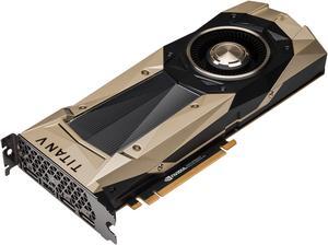Refurbished NVIDIA TITAN V Graphic Card  120 GHz Core  146 GHz Boost Clock  12 GB HBM2  Dual Slot Space Required