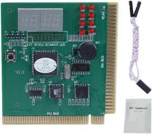 PCI PC Diagnostic Analyzer 4 Digit Card Motherboard Post Tester