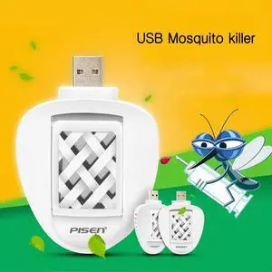 Pisen Eco Friendly USB Electric Mosquito Killer Repeller Car Travel Repellent With 2 Mats Pisen Eco Friendly USB Electric Mosquito Killer Repeller Car Travel Repellent With 2 Mats