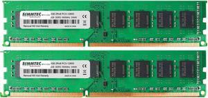 4GB (2x2GB) DDR3-1333MHz PC3-10600 NON-ECC UDIMM 2Rx8 Desktop Memory Module