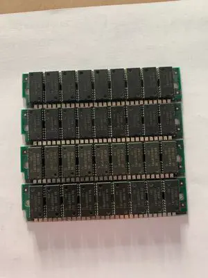 4MB 30-Pin Parity 4pc set 16MB Total Memory 9 Chip SIMM IBM PC 386 486 AT XT MAC