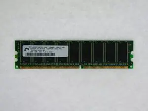 1GB 184p PC2700 CL2.5 18c 64x8 DDR333 MT18VDDT12872AY-335F1 2Rx8 2.5V ECC UDIMM (MemoryMasters)