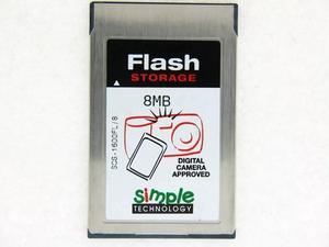 SCS-1600FL/8 SimpleTech 8MB Flash Memory Card