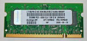 512MB Pc133 for Thinkpad 26562652 2653 X22 2662 T23 2647