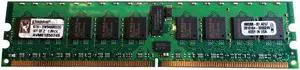 KTHXW9400K22G - Kingston - Memory - 2 GB ( 2 x 1 GB ) - DIMM 240-pin - DDR II - 667 MHz - registered (For HWP-413930-001, HWP-413929-001, HWP-432195-001)