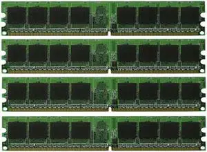 4GB (4x1GB) Desktop Memory PC2-5300 DDR2-667 for Dell Inspiron 545s