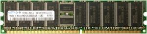 M312L5623AUS-CB3 Samsung 2GB PC2700 DDR-333MHz Registered ECC CL2.5 184-Pin DIMM 2.5V Memory Module