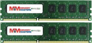 MemoryMasters PC3-10600 8GB Kit (2x4GB) DDR3 Non ECC Unbuffered 1.5V 1333MHz CL9 UDIMM Dual Rank Desktop PC Computer Memory