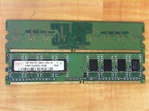 HYNIX MEM DIMM 1GB PC2-5300 CL5 PB-FREE