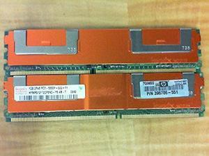 HYNIX HYMP512F72CP8N3-Y5 1GB SERVER DIMM DDR2 PC5300(667) FULL-BUF ECC 1.8v 2RX8 240P 128MX72 64mX8