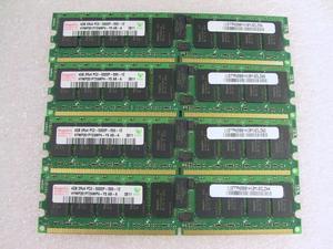 Hynix 16GB (4X4GB) DDR2 PC2-5300 667MHz 240pin ECC REG SERVER HYMP351P72AMP4-Y5