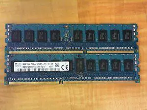 HYNIX HMT41GR7AFR4A-PB 8GB SERVER DIMM DDR3 PC12800(1600) REG ECC 1.35v 1RX4 240P 1024MX72 1GX4 CL11