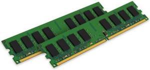Kingston ValueRAM 2GB Kit (2x1GB) 667MHz DDR2 Non-ECC CL5 240-Pin Unbuffered DIMM Desktop Memory (KVR667D2N5K2/2G)