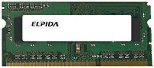 ELPIDA EBJ20UF8BDU0-GN-F 2GB NOTEBOOK SODIMM DDR3 PC12800(1600) UNBUF 1.5v 1RX8 204P 256MX64 256mX8