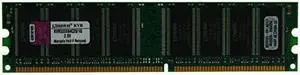Kingston DDR1 SDRAM 1 GB KVR333X64C25/1G 128M x 64-Bit DDR333 CL2.5 184-Pin 333MHz DIMM 2.5V Desktop Memory