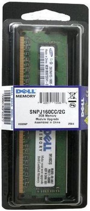 Dell Hynix 2gb Ddr3 Pc3-10600 1333mhz Ecc Unregistered Cl9 1.5v Dual Rank Sdram