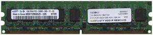 SAMSUNG 1GB PC2-5300 DDR2 ECC MEMORY MODULE M391T2953EZ3-CE6