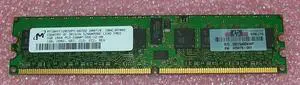 MICRON 1GB PC2-5300P DDR2 ECC REG MEMORY MODULE MT18HTF12872PY-667D2
