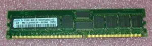SAMSUNG 1GB PC3200R REG DDR DIMM 128MX4 MEMORY MODULE M312L2920CZP-CCCQ0