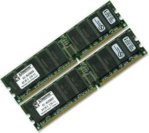 Kingston Technology 2GB (2 x 1GB) 184-Pin PC2100 266Mhz DDR ECC Registered Server RAM Upgrade