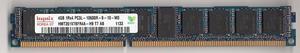 HYNIX HMT351V7BFR4A-H9 PC3-10600R DDR3 1333 4GB ECC REG 1RX4 VLP (FOR SERVER ONLY)