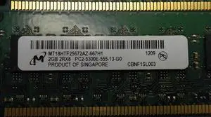 8GB 4X2GB RAM PC2-5300E 2RX8 DDR2 ECC Unbuffered For Dell PRECISION T3400 380