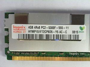 HYNIX HYMP151F72CP8D5-Y5 4GB SERVER DIMM DDR2 PC5300(667) FULL-BUF ECC 1.8v 4RX8 240 512MX72 128mX8