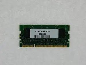 512MB DDR2 144Pin Memory for HP LaserJet Printer P3015, P3015d, P3015n, P4014, P4014n, P4014dn, P4015n, P4015dn, P4015tn, P4015x, P4515n, P4515tn, P4515x, P4515xm, (HP P/N CE483A)