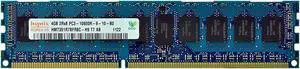Hynix 4GB DDR3 SDRAM PC3-10600 1333MHz ECC Registered 240-pin DIMM Memory HMT351R7BFR8C-H9