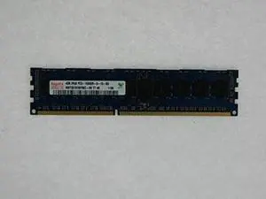 Hynix 4GB DDR3 SDRAM PC3-10600 1333MHz ECC Registered Memory HMT351R7BFR8C-H9