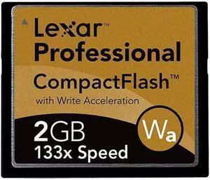Lexar CF2GB-133-380 2GB Professional Series Compact Flash (Retail Package)