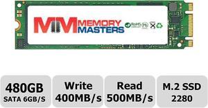 MemoryMasters Micron Flash 480GB M.2 2280 SATA 6Gb/s Internal SSD(MTFDDAV480MBF)