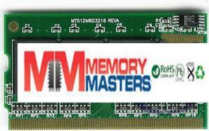 MemoryMasters 512MB 172pin PC2700(333Mhz) 32x16 DDR MicroDIMM