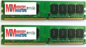 MemoryMasters 2GB 2X 1GB DDR2 667MHz PC2-5300 PC2-5400 DDR2 667 (240 PIN) DIMM Desktop Memory