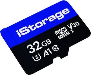 iStorage microSD Card 32GB. Encrypt data stored on iStorage microSD Cards using datAshur SD USB flash drive. Compatible with datAshur SD drives only (drives sold separately) - IS-MSD-1-32