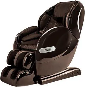 Osaki OS Monarch 3D Massage Chair, L Track Massage Chair, Full Body Air Massage, Zero Gravity Recliner with Space Saving Design, Bluetooth Speakers, Heat Therapy, and Foot Rollers