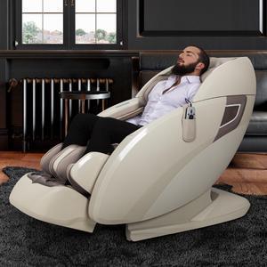 Osaki Tecno 3D SL-Track Full Body Zero Gravity Massage Chair for Relaxation, Recovery, and Stress Relief (Beige)