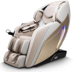 Osaki Ador 3D Integra Massage Chair l Full Body Massage Chair l SL Track l Soothing Heating Therapy Lumbar l Zero Gravity Reclining l Space Saving Beige