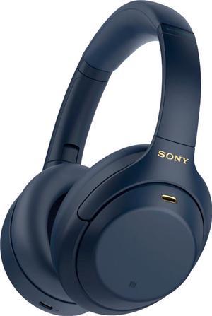 Sony WH-1000XM4 Wireless Industry Leading Noise Canceling Overhead Headphones with Mic for Phone-Call and Alexa Voice Control, Blue