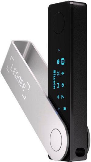 Ledger Nano X Crypto Hardware Wallet  Bluetooth  Onyx Black