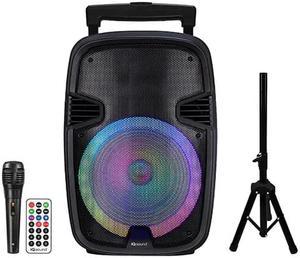Supersonic 15 Inch Portable Bluetooth Speaker with TWS Model IQ-5715DJBT With Remote control