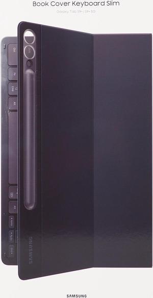 Samsung Galaxy Tab S9+ Book Cover Keyboard Slim EF-DX810UBEGUJ (Black)