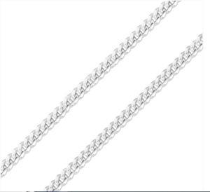 Solid 925 Sterling Silver Miami Cuban Link Bracelet, 7mm, 9 Inch Made in Italy, Unisex, All Ages