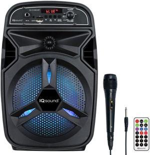 IQ Sound IQ-1525BT Wireless Bluetooth Speaker (Blue) in the Speakers  department at