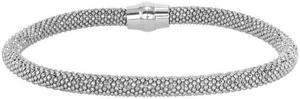925 Sterling Silver 5 mm Round mesh bracelet magnet closure BRMESH025MM-S